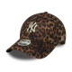 New Era Καπέλο New York Yankees Womans MLB Cosy Leopard 9FORTY Adjustable Cap